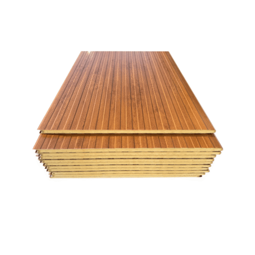 Wandpaneel 30mm Stärke - Typ MEC (Wood Optik, sichtbare Befestigung)